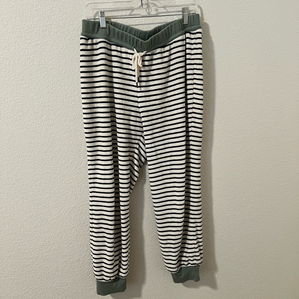 Madewell striped joggers